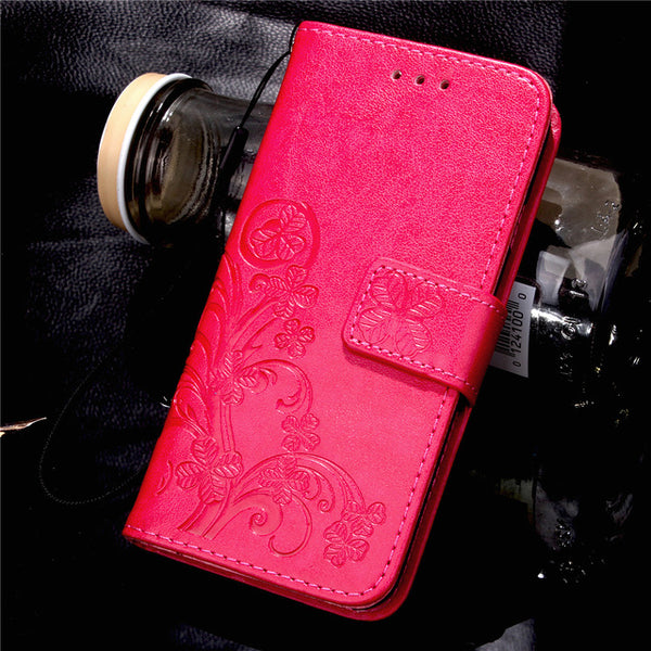 Butterfly Flip Leather Case For Samsung Galaxy S3 S4 S5 Mini S6 S7 Edge Note3 4 5 G530 G360 A310 A510 J1 J3 J120 J510 Cover