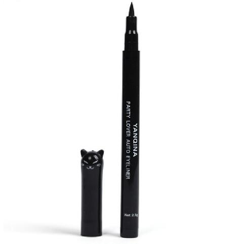 1 PC Women Beauty Black Eyeliner Waterproof Long-lasting liquid Eye Liner Pencil Pen Make up Cosmetic Black for eye Makeup tools