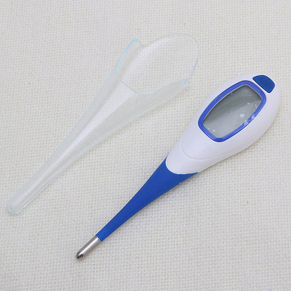 Baby Adult Fever Alert Function Digital Body Soft Head Oral Alar Thermometer New
