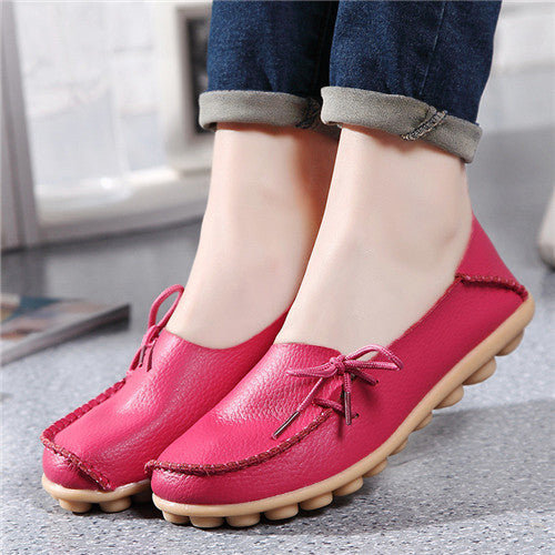 Plus size women shoes fashion soft women flats slip on Spring Autumn women casual shoes Comfort loafers zapatos mujer SDT179