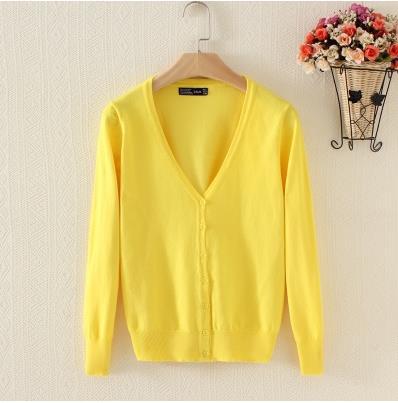 2016  autumn and winter new arrival colors women sweater plus  size    v neck  knitted   cardigan 3XL