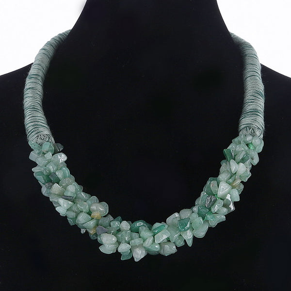 New Bohemia Statement Choker Fashion Charms 100% Natural Coral Stone Gem Collar Necklaces&Pendants Women Fine Jewelry