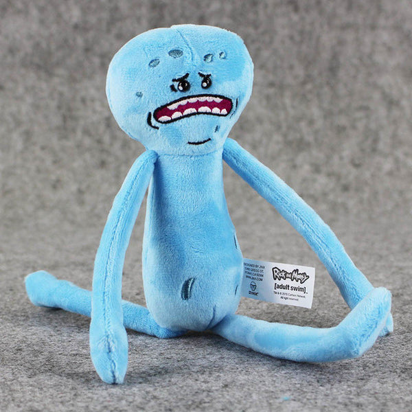 1pcs Rick and Morty Happy & Sad Mr. Meeseeks stuffed plush toy free shipping