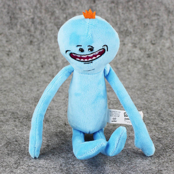 1pcs Rick and Morty Happy & Sad Mr. Meeseeks stuffed plush toy free shipping