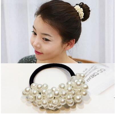 korean fashion women girls elastic hair rubber bands ties headwear ring rope accessories for women scrunchie ornaments wholesale