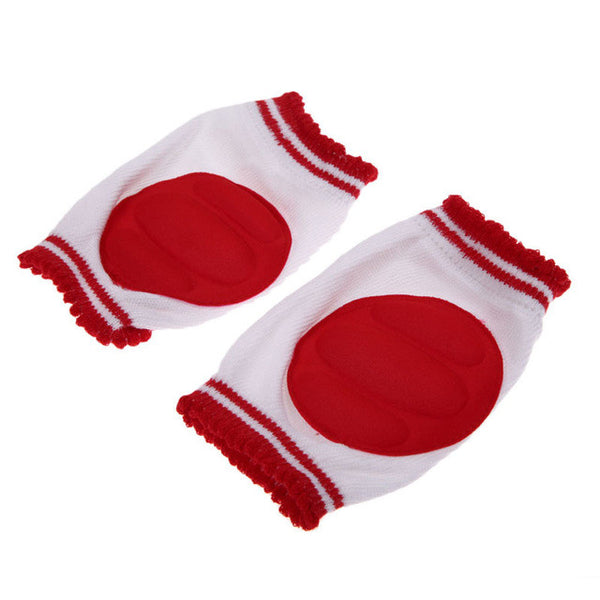 1 Pair Baby Knee Pads Protector Kids Children Safety Crawling Elbow Cushion Infants Knee Pads Protector Leg Warmers Baby Kneecap