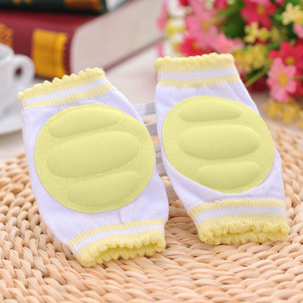 1 Pair Baby Knee Pads Protector Kids Children Safety Crawling Elbow Cushion Infants Knee Pads Protector Leg Warmers Baby Kneecap