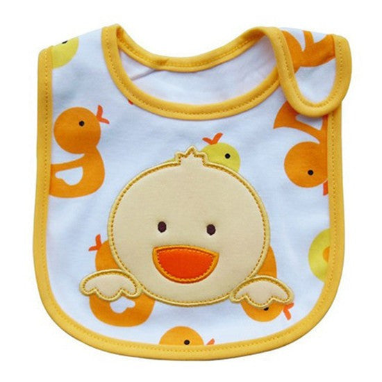 Baby Bibs Cute Cartoon Pattern Toddler Baby Waterproof Saliva Towel Cotton Fit 0-3 Years Old  Infant Burp Cloths Feeding Baby