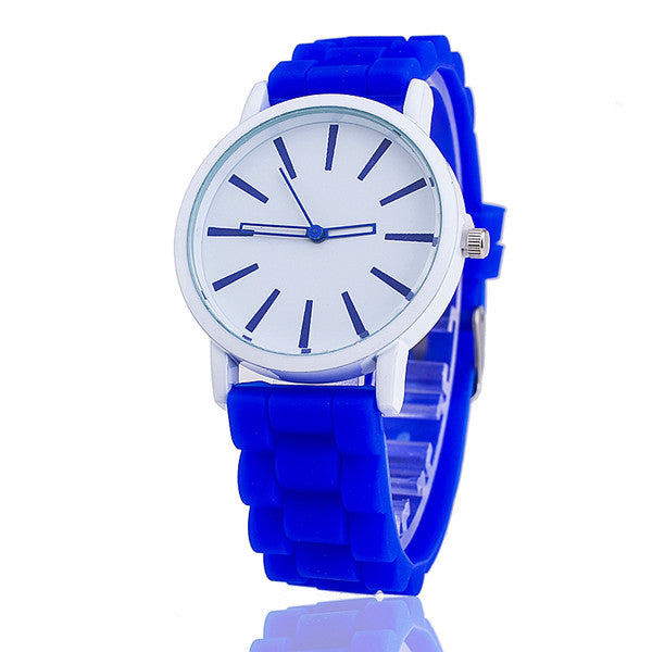 VANSVAR Fashion Women Silicone Watch Hot Casual Quartz Watch Ladies Wrist Watch Relogio Feminino Montre Femme Gift 377