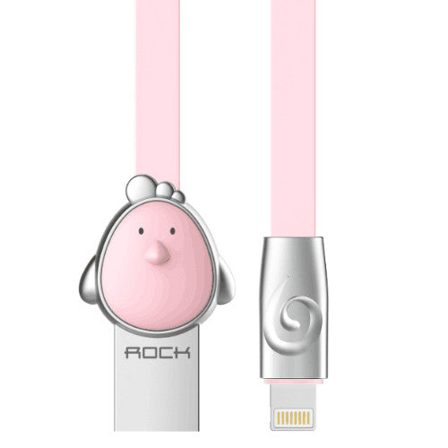 ROCK Zinc Alloy Mascot USB cable for iPhone 7 6 6s 5s for iPad 2 3 4, Tiger/Dog/Dragon/Monkey/Pig cable for IOS phone charger