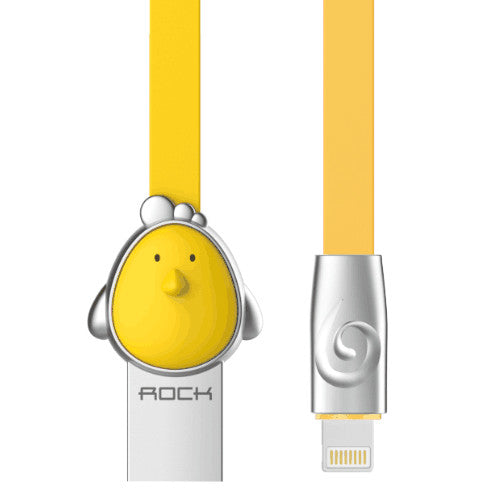 ROCK Zinc Alloy Mascot USB cable for iPhone 7 6 6s 5s for iPad 2 3 4, Tiger/Dog/Dragon/Monkey/Pig cable for IOS phone charger