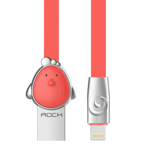 ROCK Zinc Alloy Mascot USB cable for iPhone 7 6 6s 5s for iPad 2 3 4, Tiger/Dog/Dragon/Monkey/Pig cable for IOS phone charger