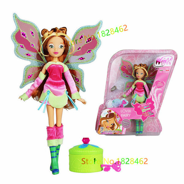 Believix Fairy&Lovix Fairy Winx Club Doll rainbow colorful girl Action Figures Fairy Bloom Dolls with Classic Toys For Girl Gift