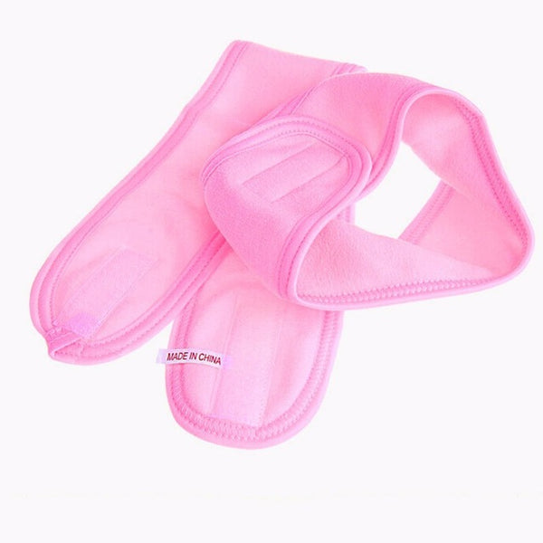 2017 New Pink Spa Bath Shower Make Up Wash Face Cosmetic Headband Hair Band Accessories Sale