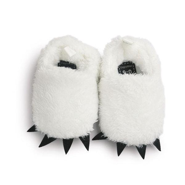 ROMIRUS Cute Modeling Monster Paw Baby Worm Slippers 2016 Winter Baby Shoes First Walkers Photo Props Accessories Baby Clothing