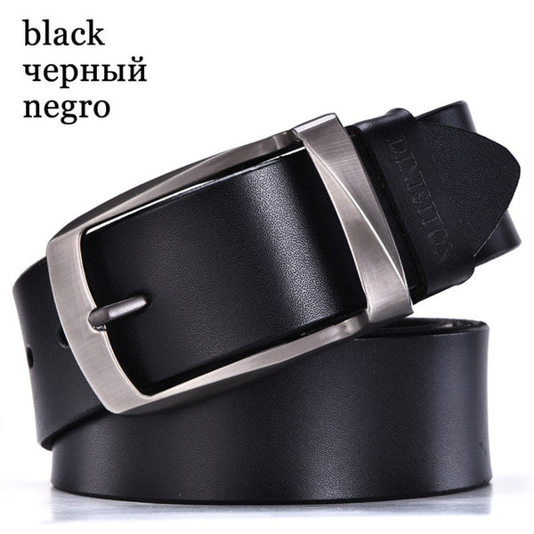 DINISITON designer belts men high quality genuine leather belt man fashion strap male cowhide belts for men jeans cow leather