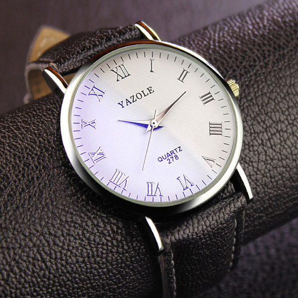 YAZOLE 2017 Mens Watches Top Brand Luxury Famous Quartz Watch Men Clock Male Wrist Watch For Men Quartz-watch Relogio Masculino