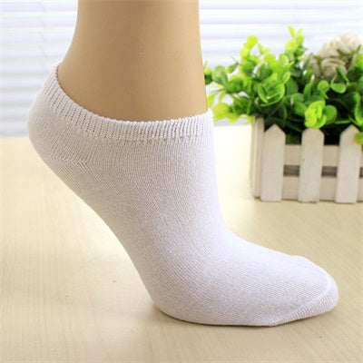 1 Pair of Women Socks Girl Female Lady Short Cotton Socks Candy Color Ankle Boat Low Cut Socks Calcetines Mujer