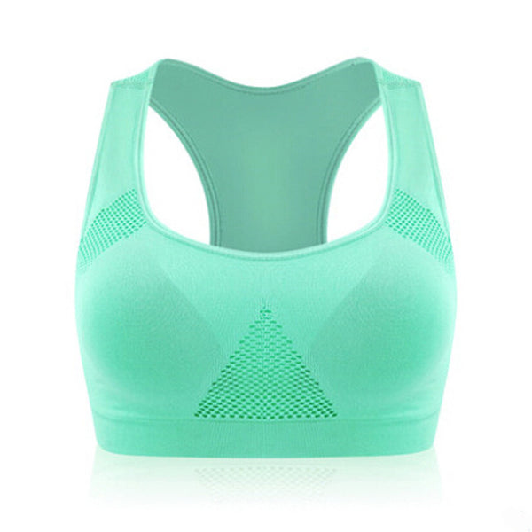 VEAMORS Absorb Sweat Seamless Sports Bras, Women Wirefree Padded Yoga Bra Underwear ,Athletic Vest Gym Fitness Running Tank Tops