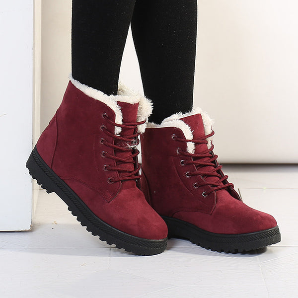 Botas femininas women boots 2017 new arrival women winter boots warm snow boots fashion platform shoes women fashion ankle boots