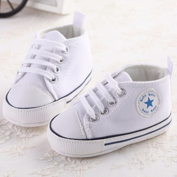 Newborn Baby Shoes Infant Baby First Walkers Spring Autumn Boys Girls Shoes Toddler Sports Sneakers Soft Soled Anti-slip Shoes