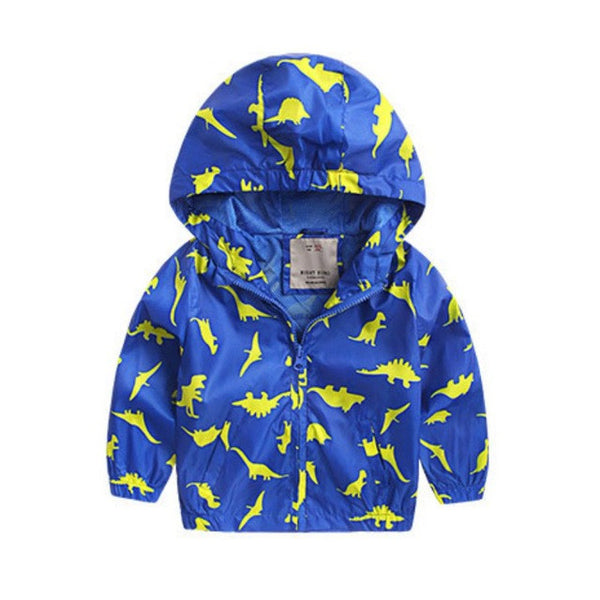 Baby Boy Autum Winter Jackets Long Sleeve Softshell Jacket Kids Active Hooded Coat 2-6 Years