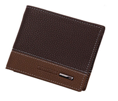 Cuzdan Male Luxury Small Portfolio Designer Famous Brand Short Leather Men Wallet Purse Carteras Walet Bag Money Vallet Pocket
