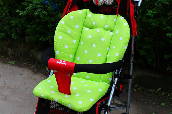 Baby Infant Stroller Seat Pushchair Cushion Cotton Mat Rainbow Color Soft Thick Pram Cushion Chair BB Car Seat Cushion