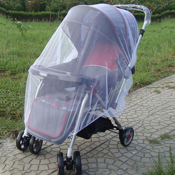 150cm summer Baby Stroller Pushchair Mosquito Net Insect Shield  Safe Infants Protection Mesh Stroller Accessories