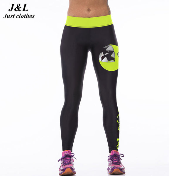 J&L Hot Sales! 3D Print Sporting Leggings Women Skull Girl Birds Printed Fitness Leggings 22 Styles Workout Clothes For Women