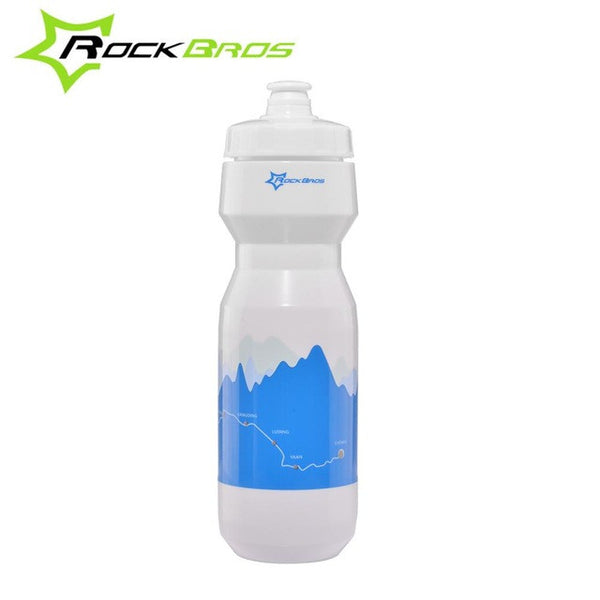 ROCKBROS Bicycle Water Bottle MTB Cycling Sport Bike Portable Kettle Water Bottle Plastic Sports Mountain Bike Drinkware 750ML