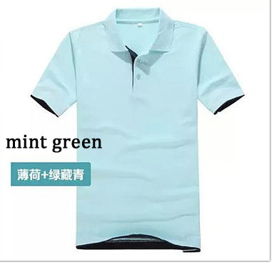 Brand Clothing Polo Homme Solid Wholesale Polo Shirt Casual Men Tee Shirt Tops Cotton Slim Fit 102TBG