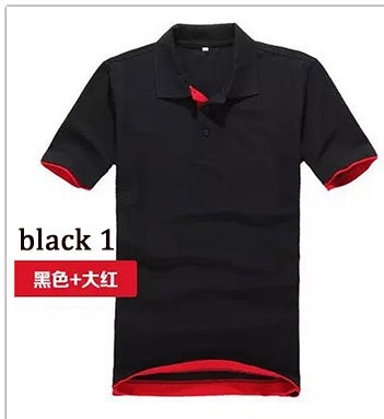 Brand Clothing Polo Homme Solid Wholesale Polo Shirt Casual Men Tee Shirt Tops Cotton Slim Fit 102TBG