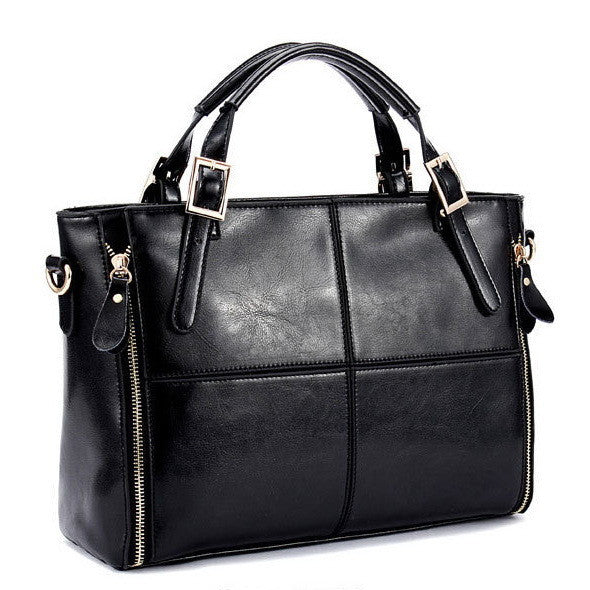 Fashion patchwork designer cattle split leather bags women handbag brand high quality ladies shoulder bags women bag WLHB974