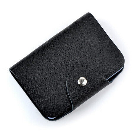 New arrival Genuine leather business card case bag credit card holder 26 slots for men and women