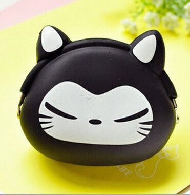 RU&BR Animals Girls Silicone Small Mini Coin Bag Mini Coin Purse Change Wallet Purse Women Key Wallet coin Wallet Children Kids