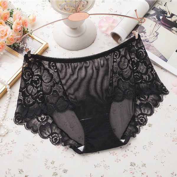 L-3XL Women underwear panties sexy brand  women's briefs seamless lace plus size sexy women underwear cotton breathable panty