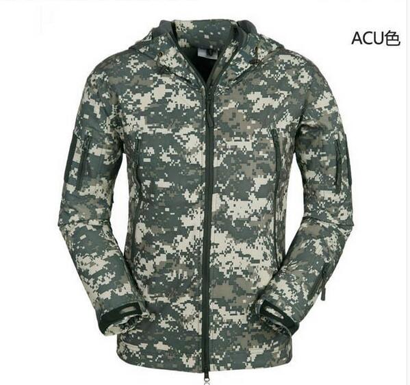High quality Lurker Shark skin Soft Shell TAD V 5.0 Military Tactical Jacket Waterproof Windproof Army bomber jacket Clothing