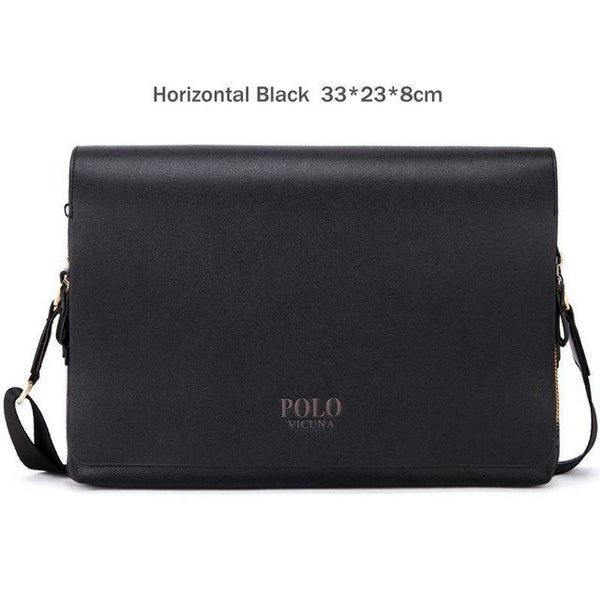 VICUNA POLO New Arrival Fashion Business Leather Men Messenger Bags Promotional Small Crossbody Shoulder Bag Casual Man Bag