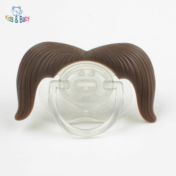 Silicone Funny Baby Pacifier Dummy Nipple Teethers Toddler Pacy Orthodontic Teat Infant Baby Christmas Gift 1pc