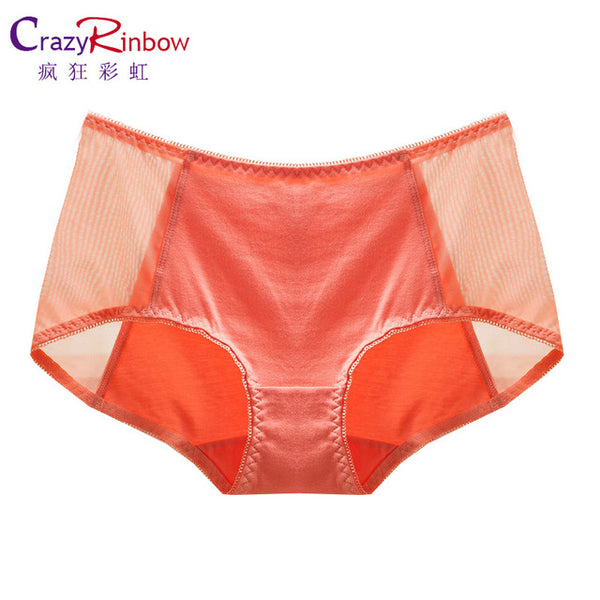 Women underwear briefs sexy women's panties  full transparent lace seamless plus size women underwear panty