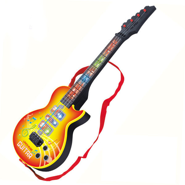 Hiqh Quality 4 Strings Music Electric Guitar Kids Musical Instruments Educational Toys For Children juguetes As New Year Gift
