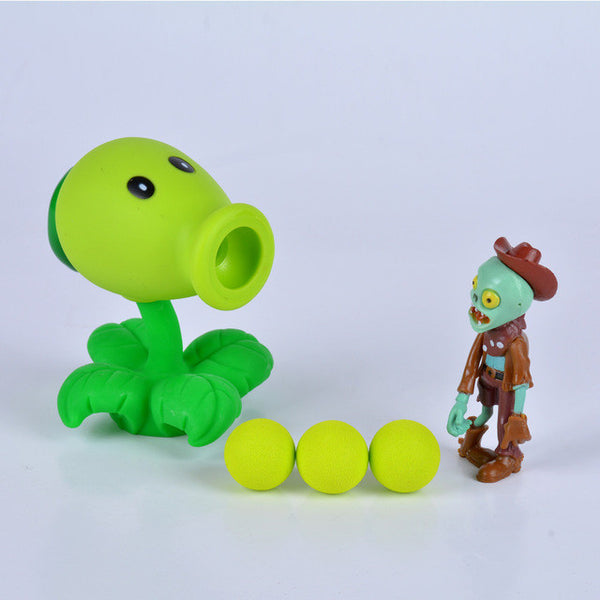 26styles New Popular Game PVZ Plants vs Zombies Peashooter PVC Action Figure Model Toys  10CM Plants Vs Zombies Toys