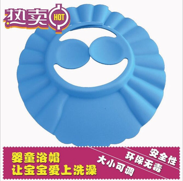 Adjustable Baby Hat Toddler Kids Shampoo Bath Bathing Shower Cap Wash Hair Shield Direct Visor Caps For Children Baby Care