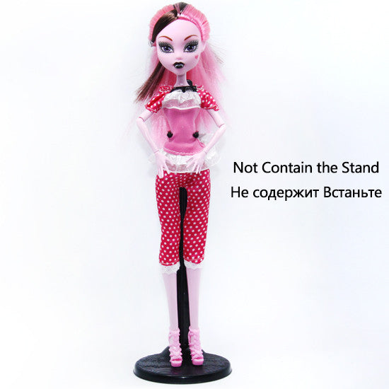 NO BOX UCanaan Dolls Draculaura/Clawdeen Wolf/ Frankie Stein Moveable Joint Body High Quality Girls Plastic Classic Toys Gifts