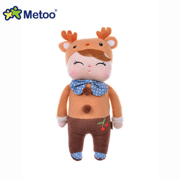 Kawaii Plush Stuffed Animal Cartoon Kids Toys for Girls Children Baby Birthday Christmas Gift Angela Rabbit Girl Metoo Doll
