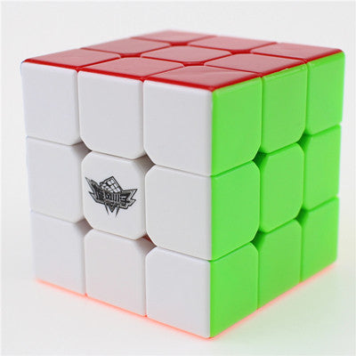 3x3x3 Cyclone Boys Magic Cube Puzzle Cubes Speed Cubo Square Puzzle No Sticker Rainbow Gifts Educational Toys for Children