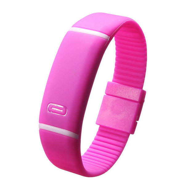 Upgrade Section Waterproof LED Bracelet Watches Children Women Watch Men Digital Silicone Wristwatch Sports Shock Fashion Clock