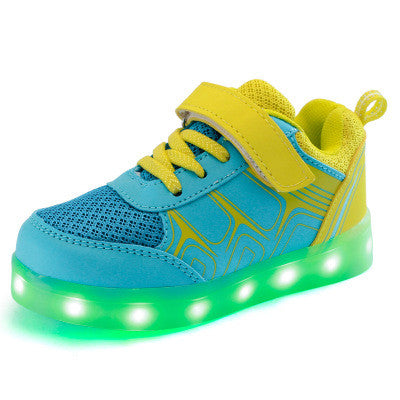 Children Shoes Light Led luminous Shoes Boys Girls USB Charging Sport Shoes Casual Led Shoes Kids Glowing Sneakers zapatillas