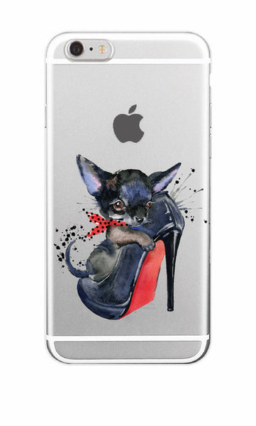 Cute Puppy Pug Bunny Cat Princess Meow French Bulldog Soft Phone Case Cover Coque Funda For iPhone 7 7Plus 6 6S 6Plus